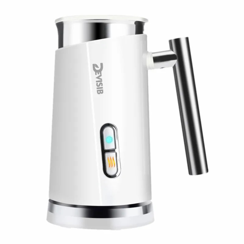 Espumador de Leche Eléctrico DEVISIB 3 en 1 – 300ml, Frío y Caliente para Café y Cappuccino