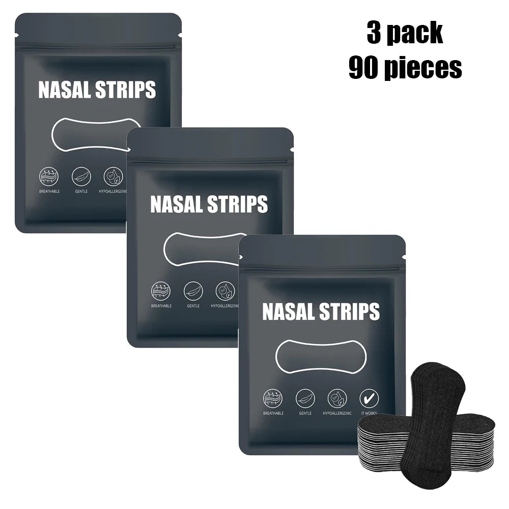 Tiras Nasales Antirronquidos 2 en 1 para Mejorar la Respiración, Cinta Bucal Antirronquidos, Expansor Nasal para Mejorar el Sueño y Reducir los Ronquidos