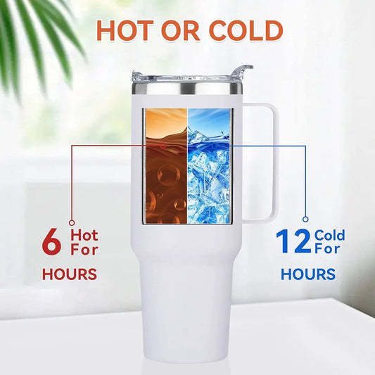 Vaso Térmico 1200 ml de Acero Inoxidable – Mantiene Bebidas Frías y Calientes por Más Tiempo