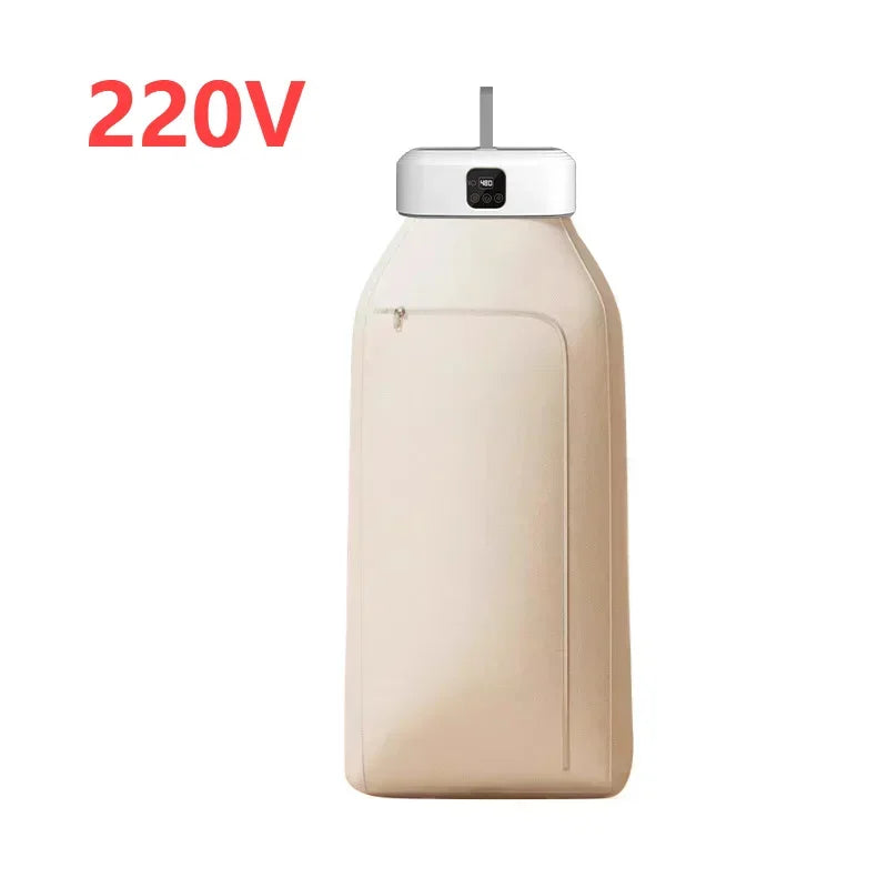 Secadora Plegable de Ropa para Hogar 110V 220V 10kg Multifuncional con Cuidado de Prendas, Colgador de Planchado y Control Remoto