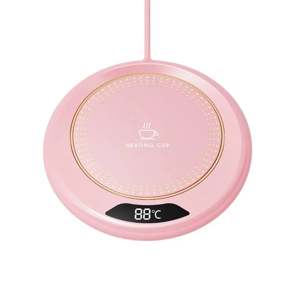 Posavasos Calentador de Temperatura Constante con 3 Ajustes de Temperatura, Portátil, USB