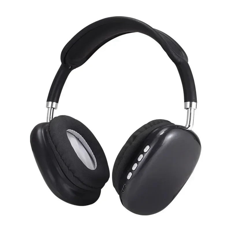Auriculares Bluetooth P9 Pro Max | Inalámbricos con Graves Potentes, Micrófono y Carga USB-C