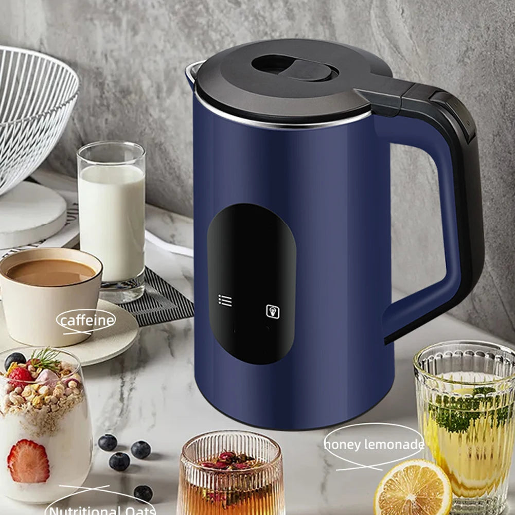 Jarra Eléctrica de Acero Inoxidable de 2.2L con Pantalla Digital, Apagado Automático y Hervido Rápido de 1500W