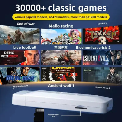 Consola Retro Inalámbrica M22 para Dos Jugadores – Conexión TV HD, Simulación de Juegos Clásicos
