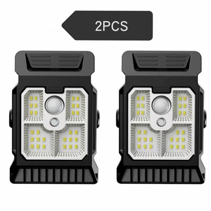 Lámpara Solar para Patio con Sensor de Movimiento – Luz Exterior Multifuncional para Jardín y Césped