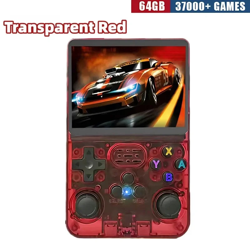 Consola Portátil Retro R36S – Pantalla IPS 3.5", 64GB/128GB/256GB, Juegos Incorporados