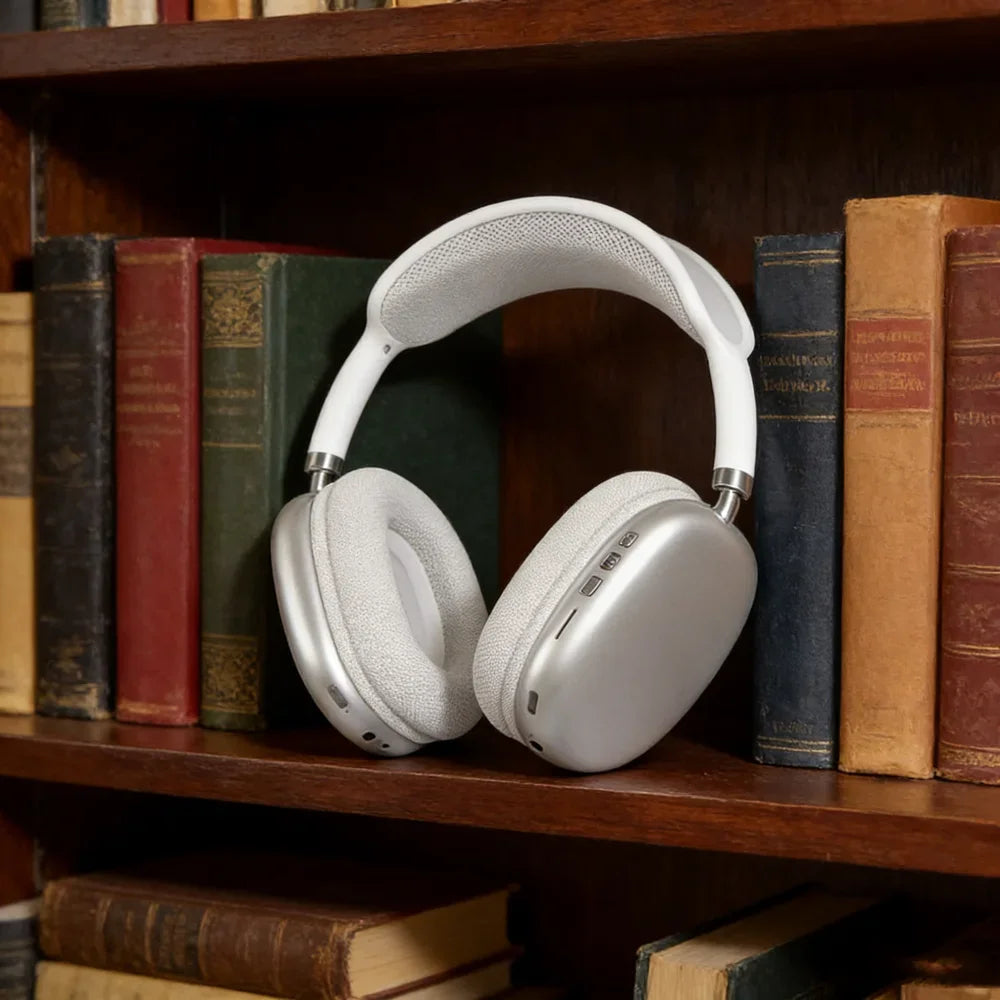 Auriculares Bluetooth P9 Pro Max | Inalámbricos con Graves Potentes, Micrófono y Carga USB-C