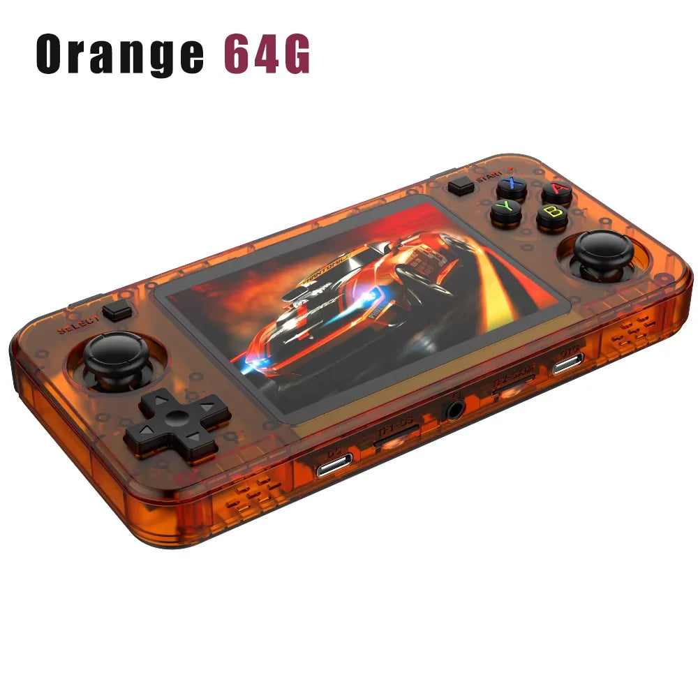 Consola Portátil Retro R36H ARKOS – Pantalla IPS 3.5", 64G/128G, Regalo para Niños