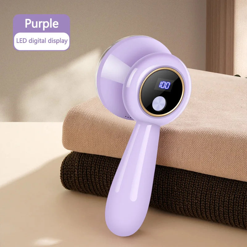 Quitapelusas Eléctrico Recargable USB: Removedor de Pelusa para Ropa, Ropa de Cama, Muebles, Alfombras y Sofás