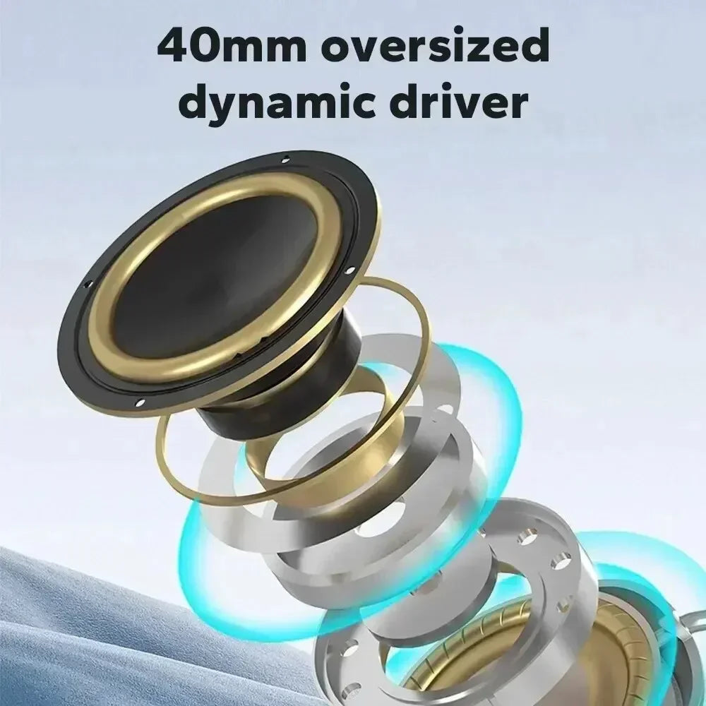 Auriculares Bluetooth P9 Pro Max | Inalámbricos con Graves Potentes, Micrófono y Carga USB-C
