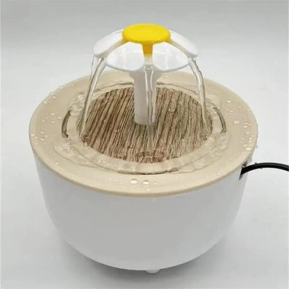 Fuente de Agua Automática para Mascotas con Filtro USB 1200ml – Silenciosa para Gatos y Perros