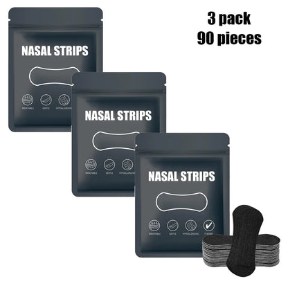 Tiras Nasales Antirronquidos 2 en 1 para Mejorar la Respiración, Cinta Bucal Antirronquidos, Expansor Nasal para Mejorar el Sueño y Reducir los Ronquidos