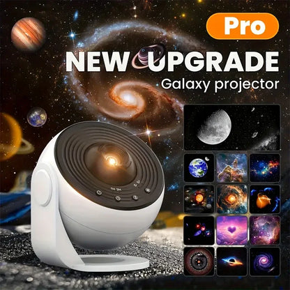 Proyector Planetario Pro 360° – Lámpara Galaxy para Niños, Bodas y San Valentín