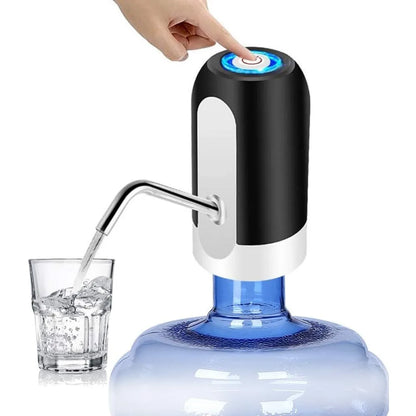 Bomba Dispensadora de Agua para Bidón de 5 Galones USB Recargable – Eléctrica y Portátil