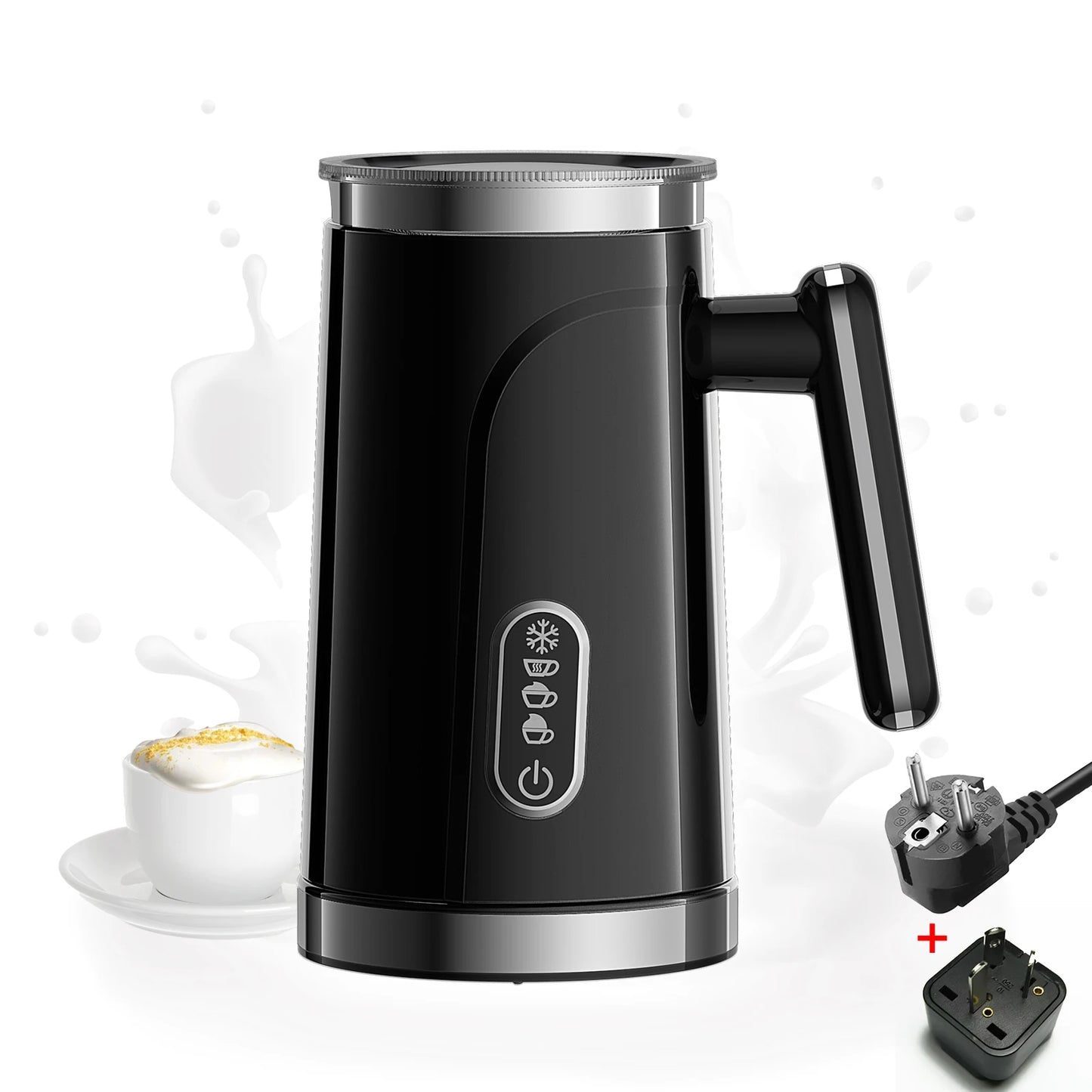 Espumador de Leche Automático BioloMix 4 en 1 – Frío, Caliente y Chocolate