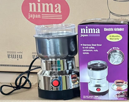 Mini Molinillo Eléctrico 300ml Ultrafino – Café, Especias, Granos y Alimentos para Bebé (2 o 4 Cuchillas)
