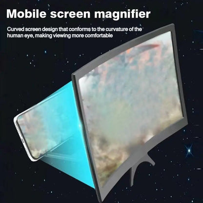 Lupa de Pantalla Curva para Móvil 12 Pulgadas HD – Amplificador Plegable y Portátil con Protección Visual