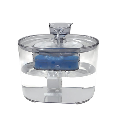 Dispensador de Agua Eléctrico Silencioso para Mascotas 2.2L USB con Filtro – Fuente Automática para Gatos