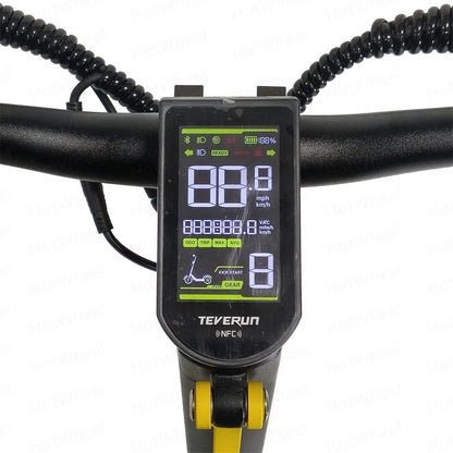 Scooter Eléctrico TEVERUN Blade MINI Ultra V4 – 2000W, 60V 27Ah, 100km, Pantalla LCD