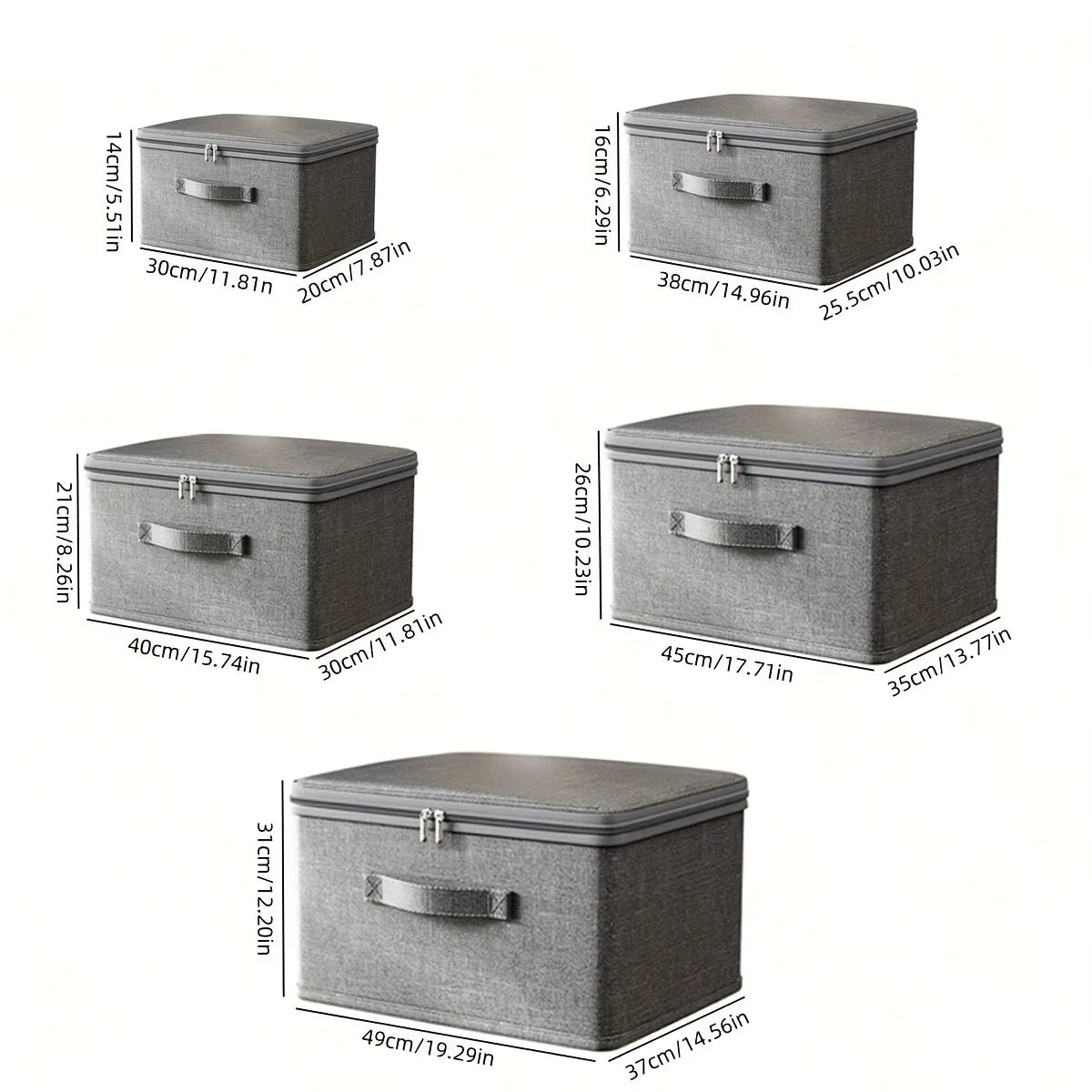 Organizador Plegable para Dormitorio – Bolsas de Almacenamiento para Ropa, Medias y Ropa Interior