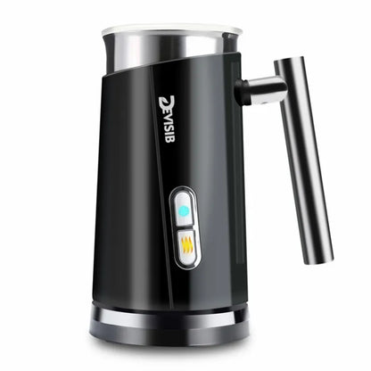 Espumador de Leche Eléctrico DEVISIB 3 en 1 – 300ml, Frío y Caliente para Café y Cappuccino