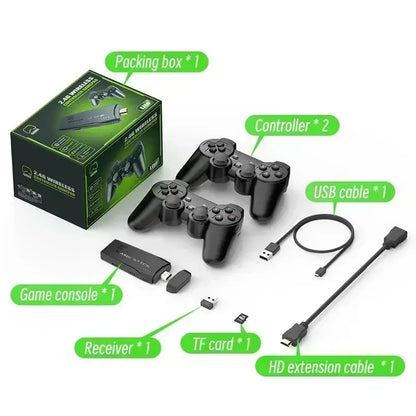 🎮 Consola Retro M8 para TV | 520 Juegos Integrados + Controles Inalámbricos

🔥 ¡Volvé a disfrutar los clásicos de los videojuegos!
La nueva consola M8 es ideal para niños y adultos, con un diseño moderno y elegant