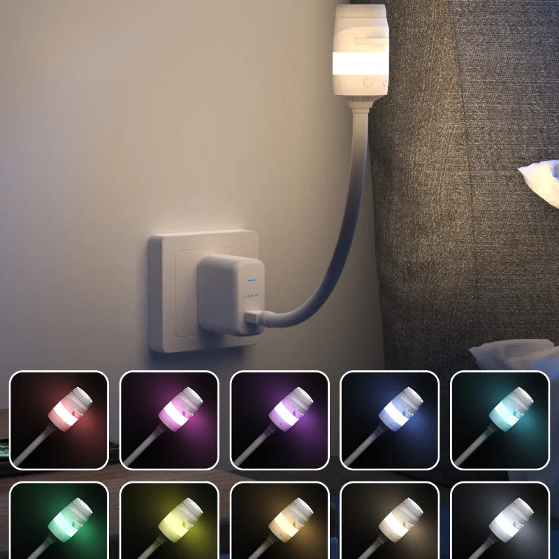 Proyector Galaxy 2 en 1 USB – Rotación 360° LED Multicolor para Dormitorio