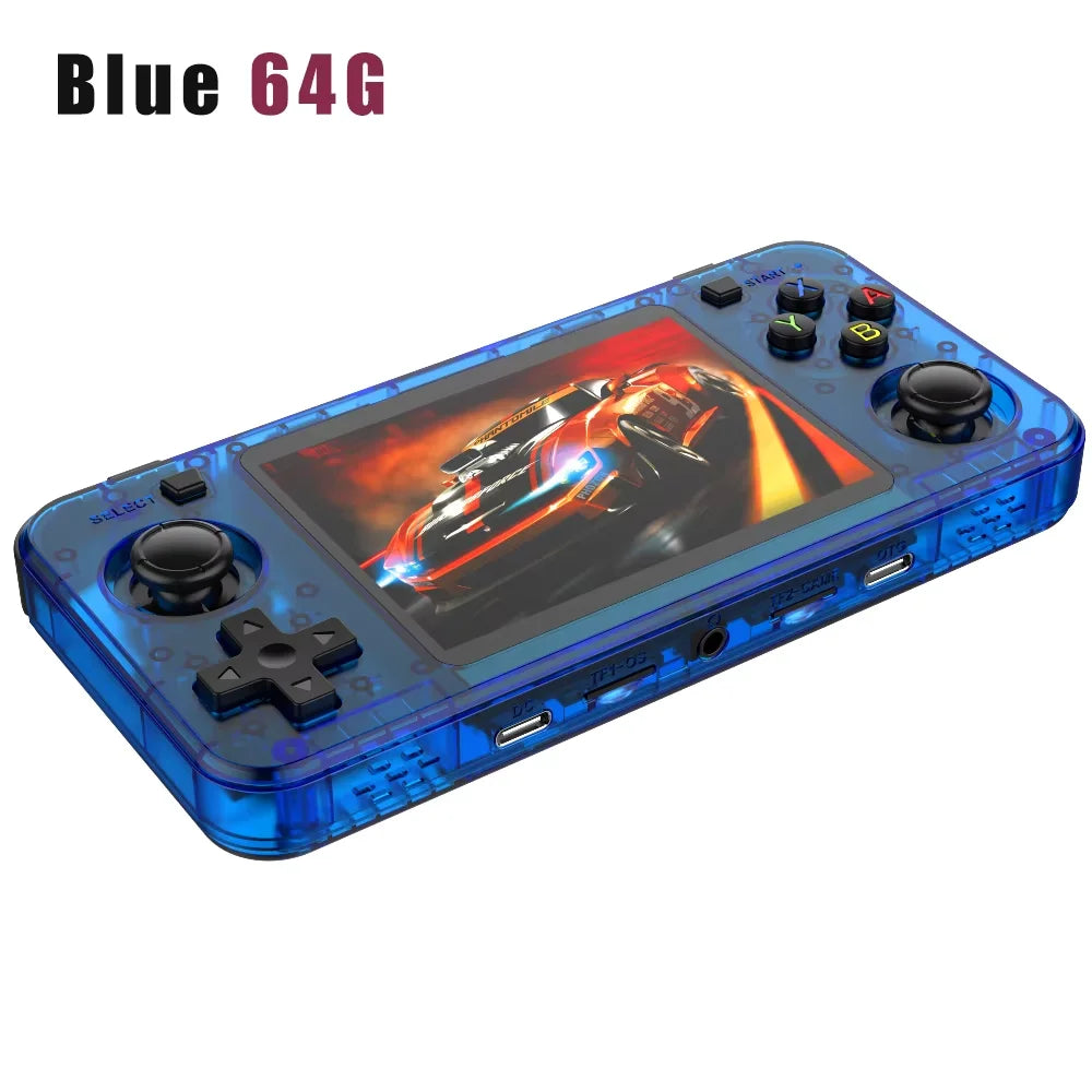 Consola Portátil Retro R36H ARKOS – Pantalla IPS 3.5", 64G/128G, Regalo para Niños