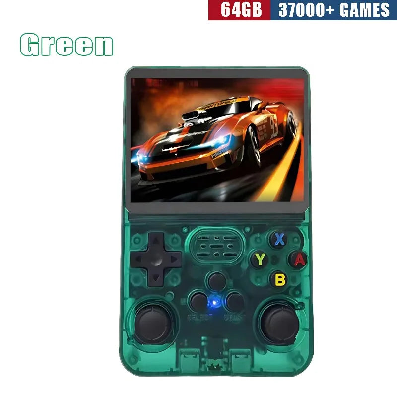 Consola Portátil Retro R36S – Pantalla IPS 3.5", 64GB/128GB/256GB, Juegos Incorporados