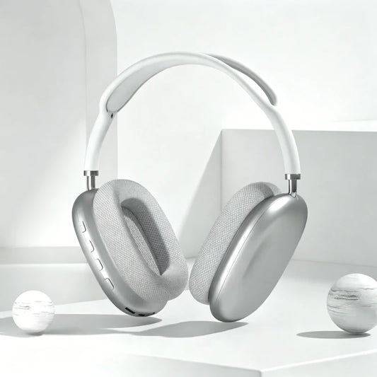 Auriculares Bluetooth P9 Pro Max | Inalámbricos con Graves Potentes, Micrófono y Carga USB-C
