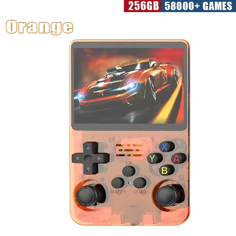 Consola Portátil Retro R36S – Pantalla IPS 3.5", 64GB/128GB/256GB, Juegos Incorporados