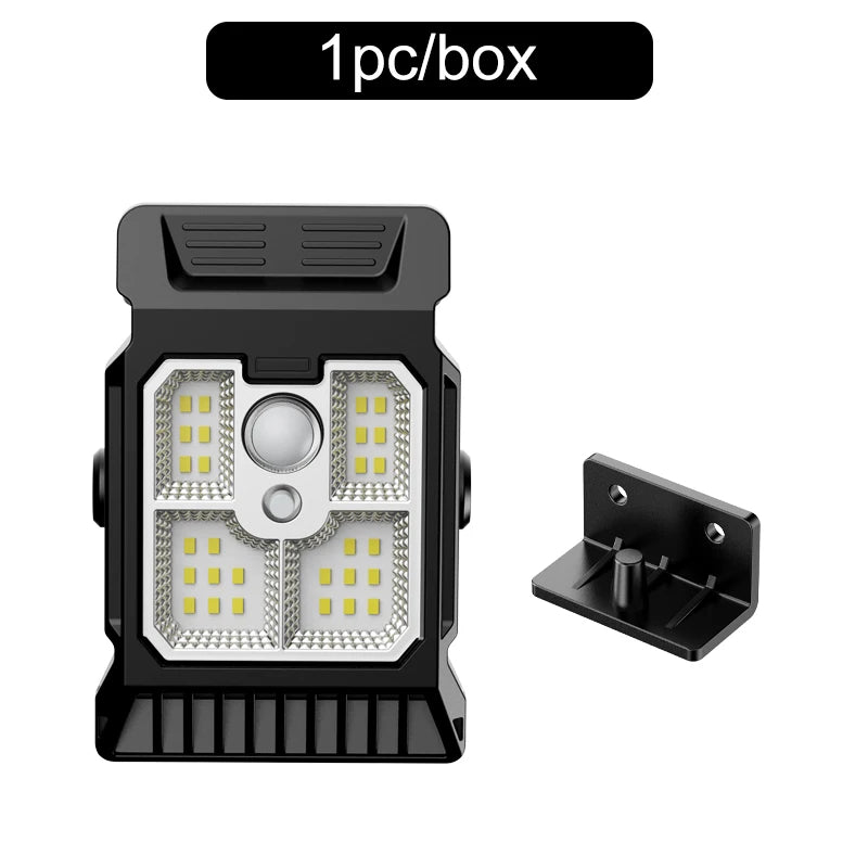 Lámpara Solar para Patio con Sensor de Movimiento – Luz Exterior Multifuncional para Jardín y Césped