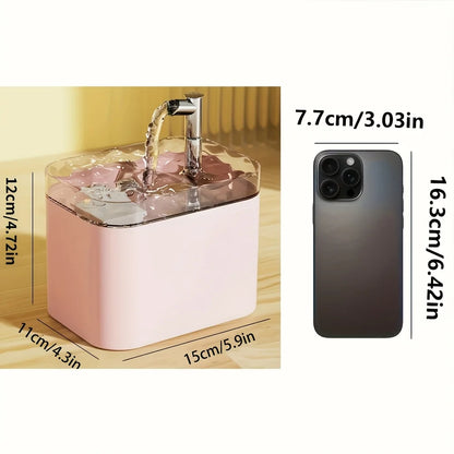 Dispensador de Agua Circulante 1.5L para Gatos y Perros – Fuente Automática con Flujo Continuo
