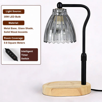 Calentador de Velas Eléctrico – Altura Ajustable y Regulable para Decoración del Hogar