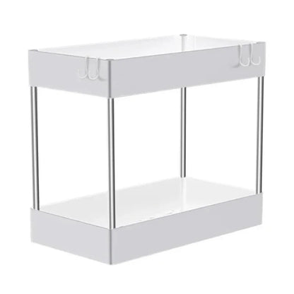 Organizador Bajo la Pileta 2 Niveles con Cajón Múltiple – Cocina y Baño (1 o 2 unidades)