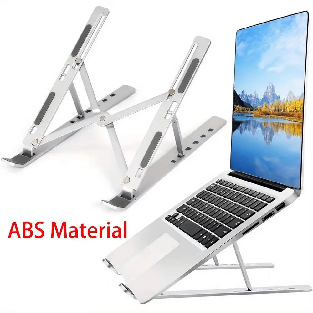 Soporte Plegable para Laptop con Ventilación y Múltiples Ángulos
