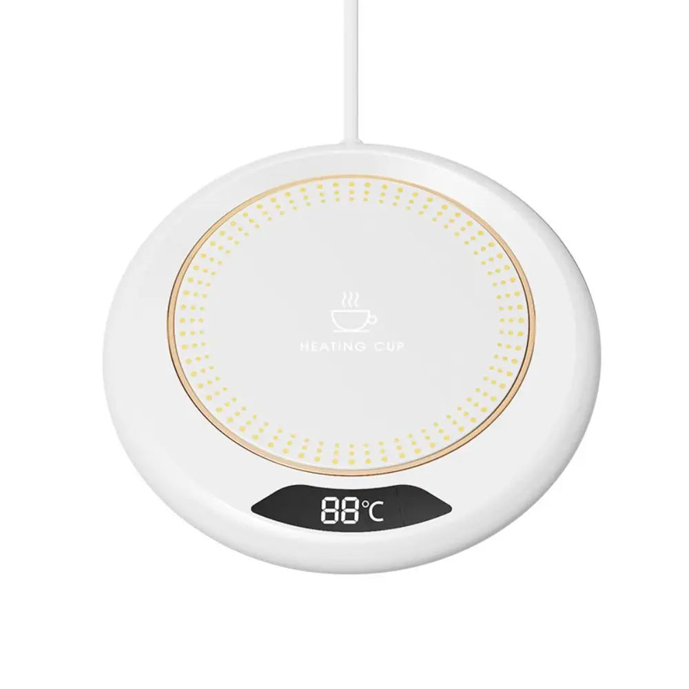 Posavasos Calentador de Temperatura Constante con 3 Ajustes de Temperatura, Portátil, USB