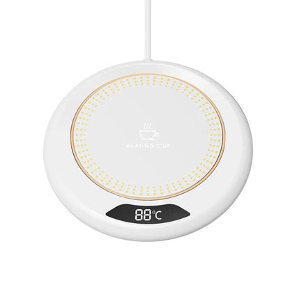 Posavasos Calentador de Temperatura Constante con 3 Ajustes de Temperatura, Portátil, USB