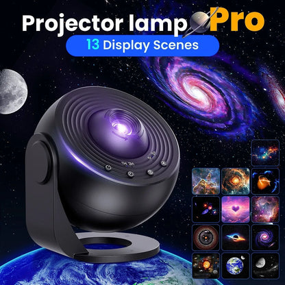 Proyector Planetario Pro 360° – Lámpara Galaxy para Niños, Bodas y San Valentín