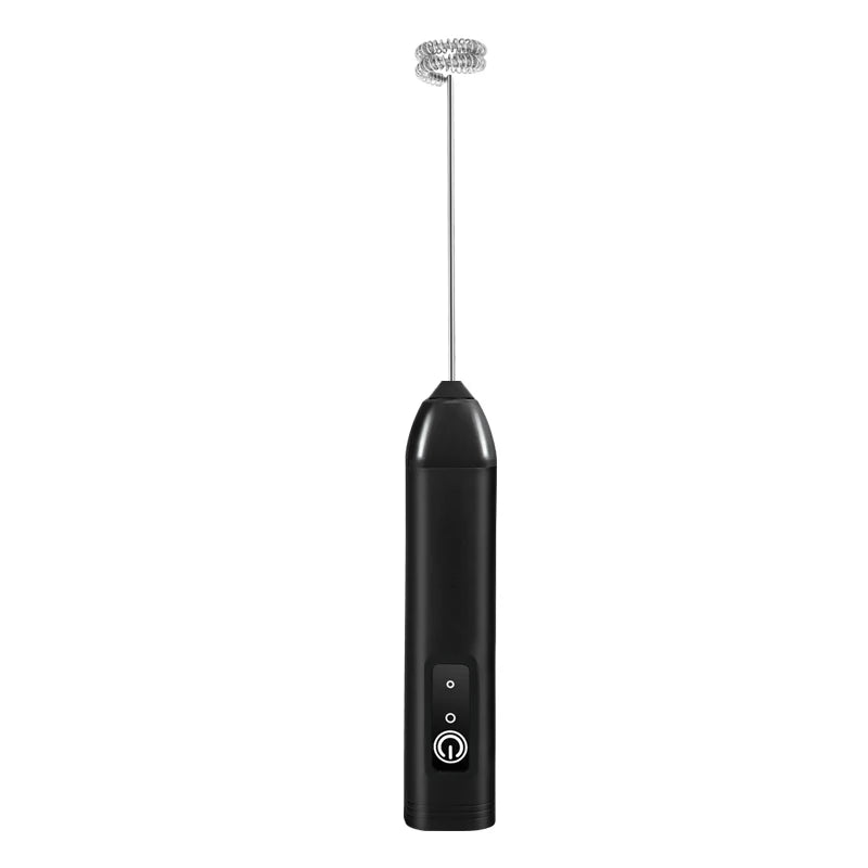 Espumador de Leche Eléctrico USB Recargable – 3 Velocidades, Batidor y Mezclador para Café