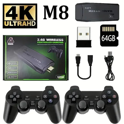 🎮 Consola Retro M8 para TV | 520 Juegos Integrados + Controles Inalámbricos

🔥 ¡Volvé a disfrutar los clásicos de los videojuegos!
La nueva consola M8 es ideal para niños y adultos, con un diseño moderno y elegant
