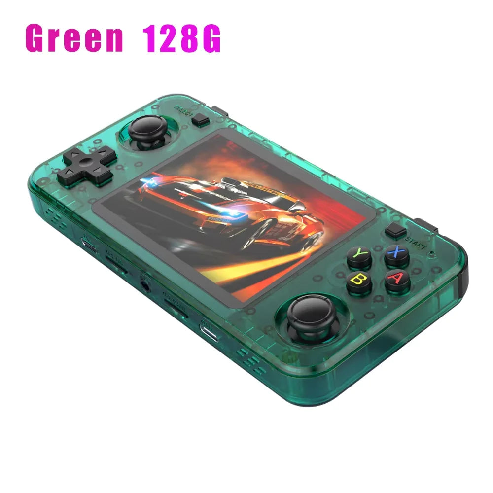Consola Portátil Retro R36H ARKOS – Pantalla IPS 3.5", 64G/128G, Regalo para Niños