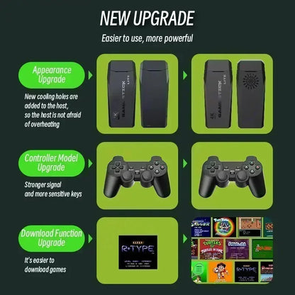 🎮 Consola Retro M8 para TV | 520 Juegos Integrados + Controles Inalámbricos

🔥 ¡Volvé a disfrutar los clásicos de los videojuegos!
La nueva consola M8 es ideal para niños y adultos, con un diseño moderno y elegant
