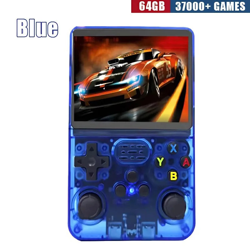 Consola Portátil Retro R36S – Pantalla IPS 3.5", 64GB/128GB/256GB, Juegos Incorporados
