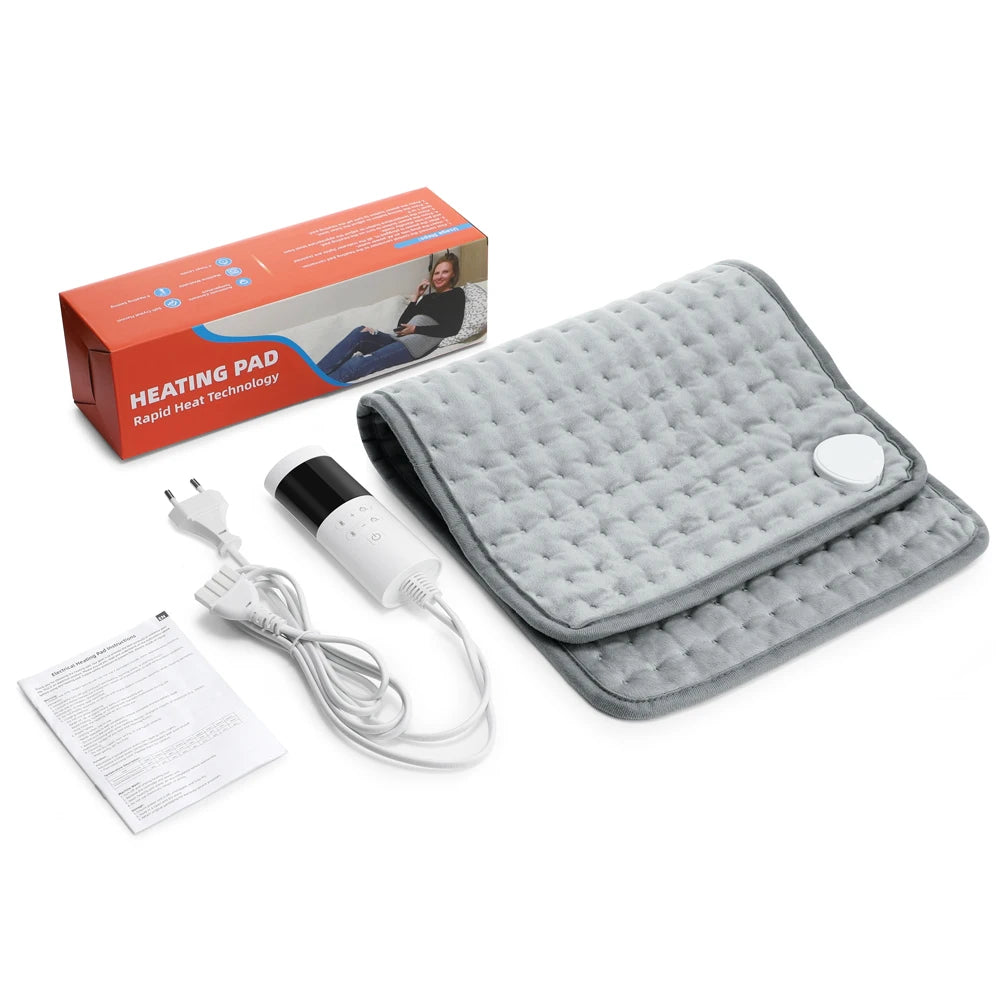 Almohadilla Térmica Eléctrica para Mascotas con 9 Niveles y Temporizador – Calefacción para Abdomen y Manos