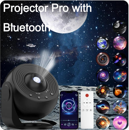 Proyector Planetario Pro 360° – Lámpara Galaxy para Niños, Bodas y San Valentín