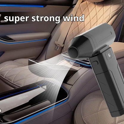 Soplador Eléctrico Turbo X8 de Alta Velocidad | Limpiador de Aire Portátil Recargable USB