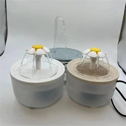 Fuente de Agua Automática para Mascotas con Filtro USB 1200ml – Silenciosa para Gatos y Perros
