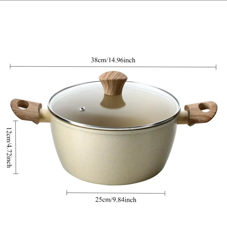 Set de Ollas y Sartenes Antiadherentes de Cerámica DONNOR – Cocina Fácil y Profesional