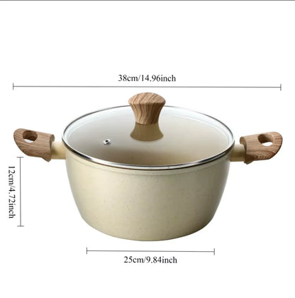 Set de Ollas y Sartenes Antiadherentes de Cerámica DONNOR – Cocina Fácil y Profesional